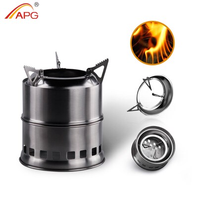 Outdoor wood gas wood-burning stove portable folding firewoo