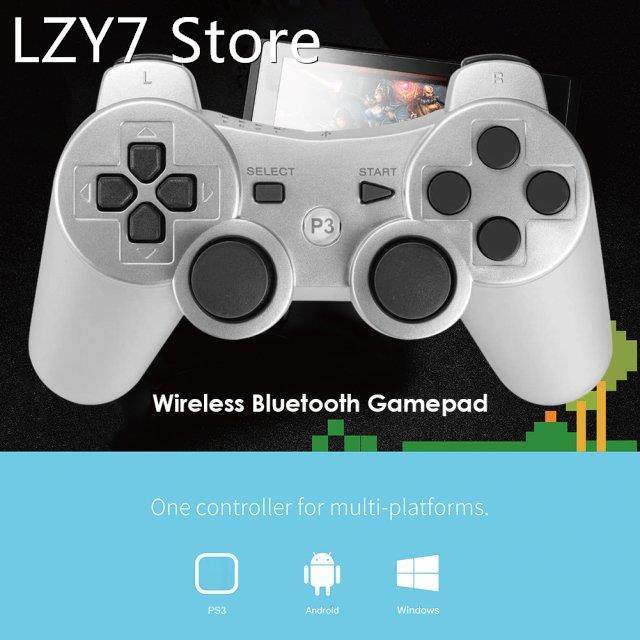 For PS 3 Bluetooth-compatible Gamepad Dual Vibration Wireles