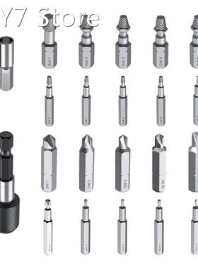 Stainless Steel Stripped Screw Extractor Kit Damaged Screw E