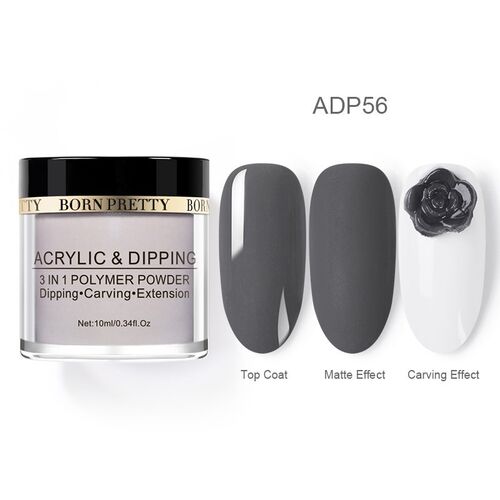 BORN PRETTY 3 in 1 Dipping Nail Powder Natural Dry Nail Art