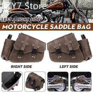 Motorcycle Saddlebags Side Tool Bags Luggage Storage Pouch V