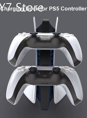Game Controller Charger Dock for PS5 5V 2A Dual Charging Des