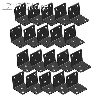 20Pcs Stainless Steel Angle Brackets,40MM Heavy Duty Wide Co