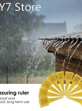 10pcs 1.5 Inch Rain Gauge Sprinkler Gauge Outdoor Water Meas