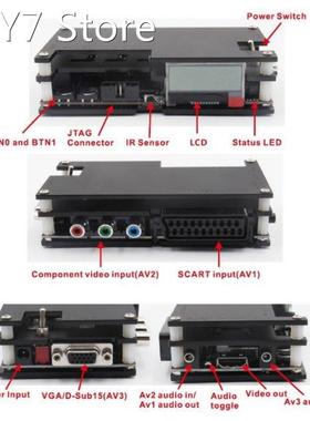 Classic Handheld Retro Game Console AV and HDMI-compati