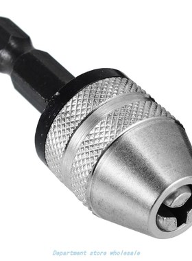 New 1/4'' Shank Quick Change Convertor Adapter Tool Keyless