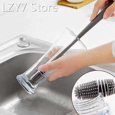 Silicone Cup Brush Cup Scrubber Glass Cleaner Kitchen Cleani