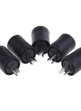 5Pcs/lot 2Pin DIN male plug docking plug audio lamp power si