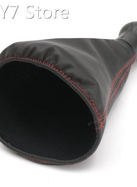 5 Speed Manual Gear Shift Shifter Knob Leather Gaitor Boot C