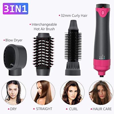 hairdryer hair straightener brush hot air brush styler