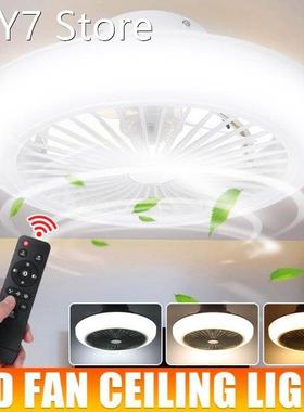 44cm Intelligent Ceiling Fan with Lamp Dimmable Electric Fan