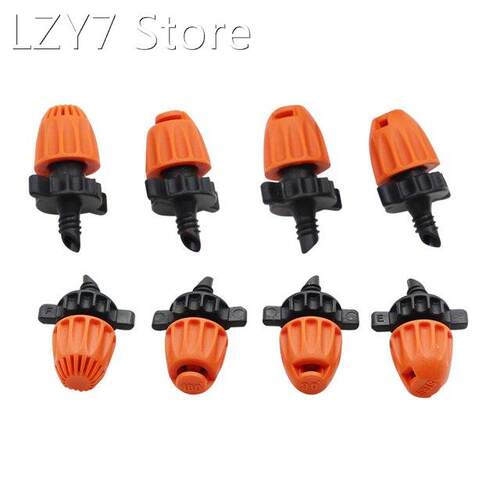 500 Pcs 4mm Thread Refraction Nozzles 90 180 360 Degree Stri