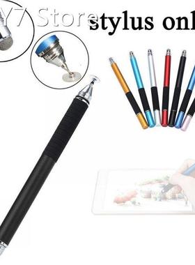 Disc Cloth Head Capacitive Pen Universal Stylus 2 In 1 Scree