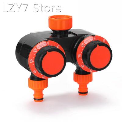 2 Hours Adjustable Water Timer Double Out-let Automatic Irri