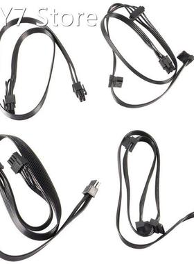 PCIE VGA Power Supply Cable Kit 8Pin 6+2Pin PCIe VGA Cables