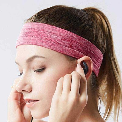 silica gel sweat band, hairband, sport headband, men's and