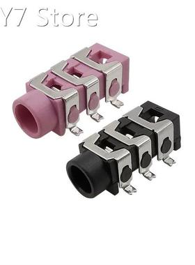 10Pcs PJ-313D SMD 6Pin 3.5mm Female Jack Stereo Audio Connec