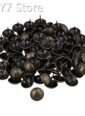 100pcs 18x23mm Bronzy Upholstery Nails Decorative Tacks Stud