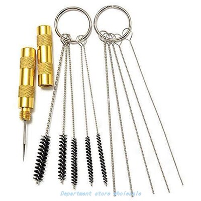 Spray Gun Cleaner Assorted Cleaning Kit Nozzle Brush Airbrus