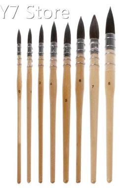 Handmade Nylon Hair Artist Watercolor Paint Brush For Waterc