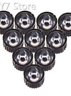 10Pcs/Set 5/15/30/45/60/90/120 Degree Lens Reflector Collima