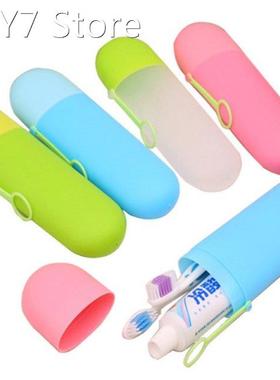 Portable Travel Hiking Camping Toothpaste Toothbrush Holder