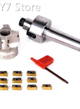 1Pcs MT3-FMB22-M12 Morse Taper + 4 Flute 400R 50-22 Face End