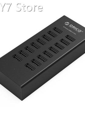 ORICO Powered USB HUB 16 Ports USB 2.0 Extension Multi USB C