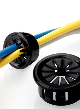 10pcs Plastic buckle Desk Wire Hole Cover Dust  computer Gro