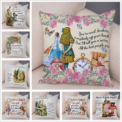 Cute Cartoon Girl Children Cushion Cover Pillow Case 45*45c