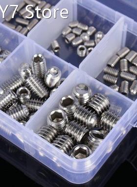 200Pcs/set Stainless Steel Wood Screws Allen Head Socket Hex