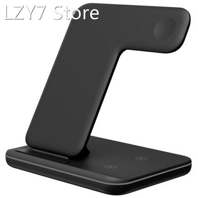 Mobile Wireless Phone Charger 3 In 1 Wireless Desktop Charge