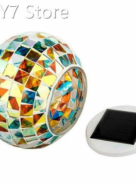 High Quality Waterproof Glass Ball Garden Lights Color Chang