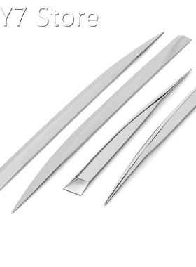 Car Stainless Steel Side Door Trim Strip Molding Stream Lamp