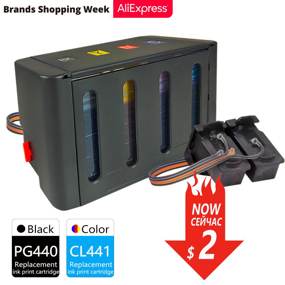 compatible for canon pg440 cl441 continuous ink supply syste