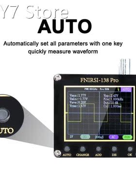 FNIRSI 138pro Oscilloscope Digital Oscilloscope 1 Button Aut