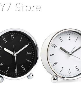 New Digital Alarm Clock Metal Frame Mute Pointed Needle Sile
