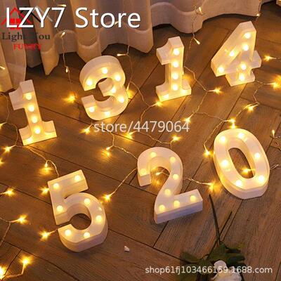 Tanabata Confession Layout Decoration Lamp Package Digital L