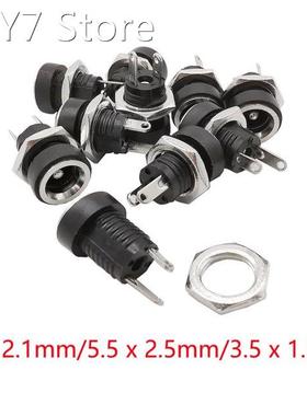 10Pcs DC-022B 3.5x1.3/5.5x2.1/5.5x2.5 mm DC Power Jack Socke