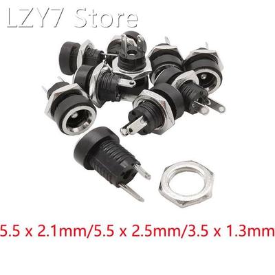 10Pcs DC-022B 3.5x1.3/5.5x2.1/5.5x2.5 mm DC Power Jack Socke