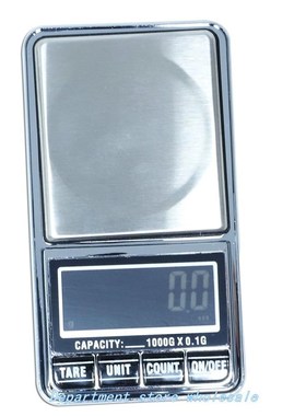Smart LED Display USB Chargeable Scale 1000/0.1g for Jewelle