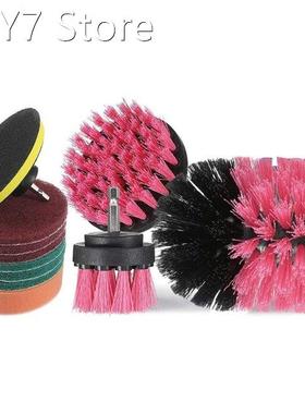 11Pcs Electric Drill Brush Set,2/3.5/4 Inch Cordless Electri