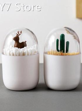 Toothpick Box Home Cotton Swab Box Toothpick Storage Box Org