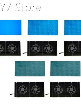 Graphics Card Memory Cooler Aluminum GPU Backplate Panel Hea