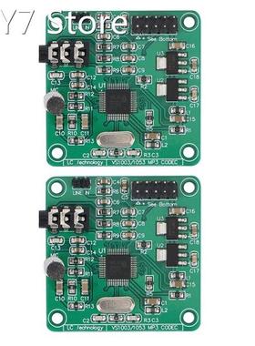2PCS VS1053 MP3 Module Audio Decoder Encoding Board SPI Inte