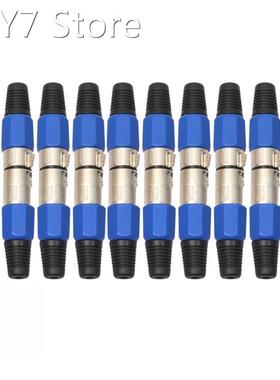 Hot 2/5/10Pairs XLR 3Pin Female MIC Jack Plug Audio Micropho