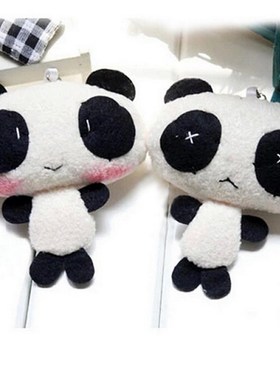 Cell Phone Key/Bag Strap Pendant Plush Cute Panda Cartoon Ka