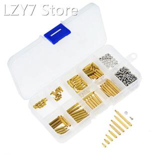 270PCS/BOX M2 Brass Hex Standoff Nut Spacing Screw Assortmen