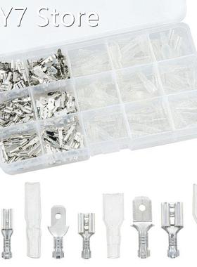 315PCS/Box 2.8mm 4.8mm 6.3mm Male And Female Wire Spade Conn