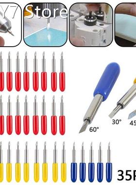 35 Pcs 30/45/60 Degree Roland Cricut Cutting Plotter Vinyl C